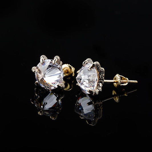 Dragon Claw Stud Earrings