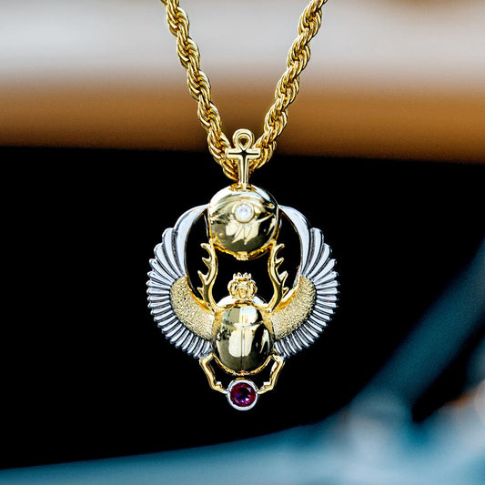 Egyptian Amulet Scarab Pendant