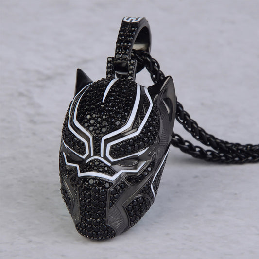 Iced Black Panther Pendant