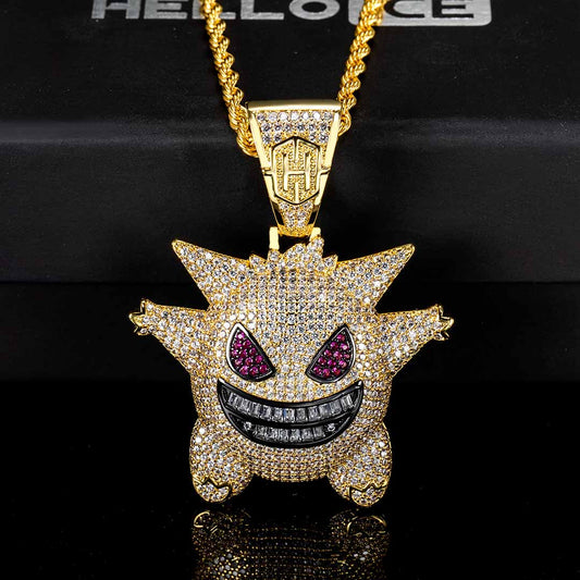 Iced Gengar Pendant