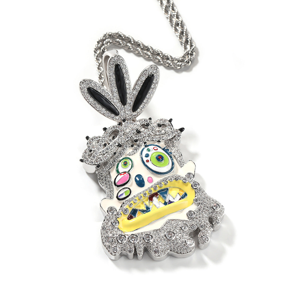 Colorful cartoon pendant
